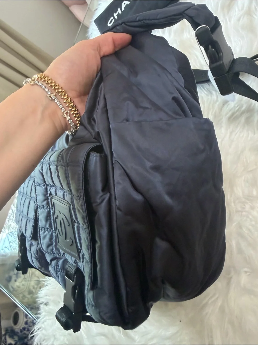 CHANEL SPORT NYLON MESSENGER BAG